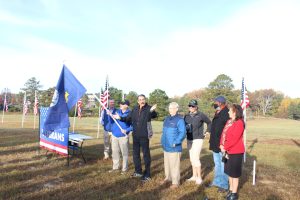 U.S. Navy Veterans and family members talk about their experiences in tribute to Veterans Day November 12, 2021