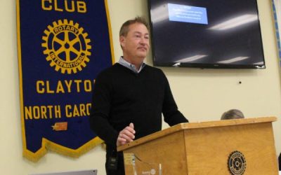 Mayor Jody McLeod’s Annual Visit to Clayton Rotary Club