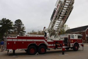 Clayton Fire Department Ladder Truck