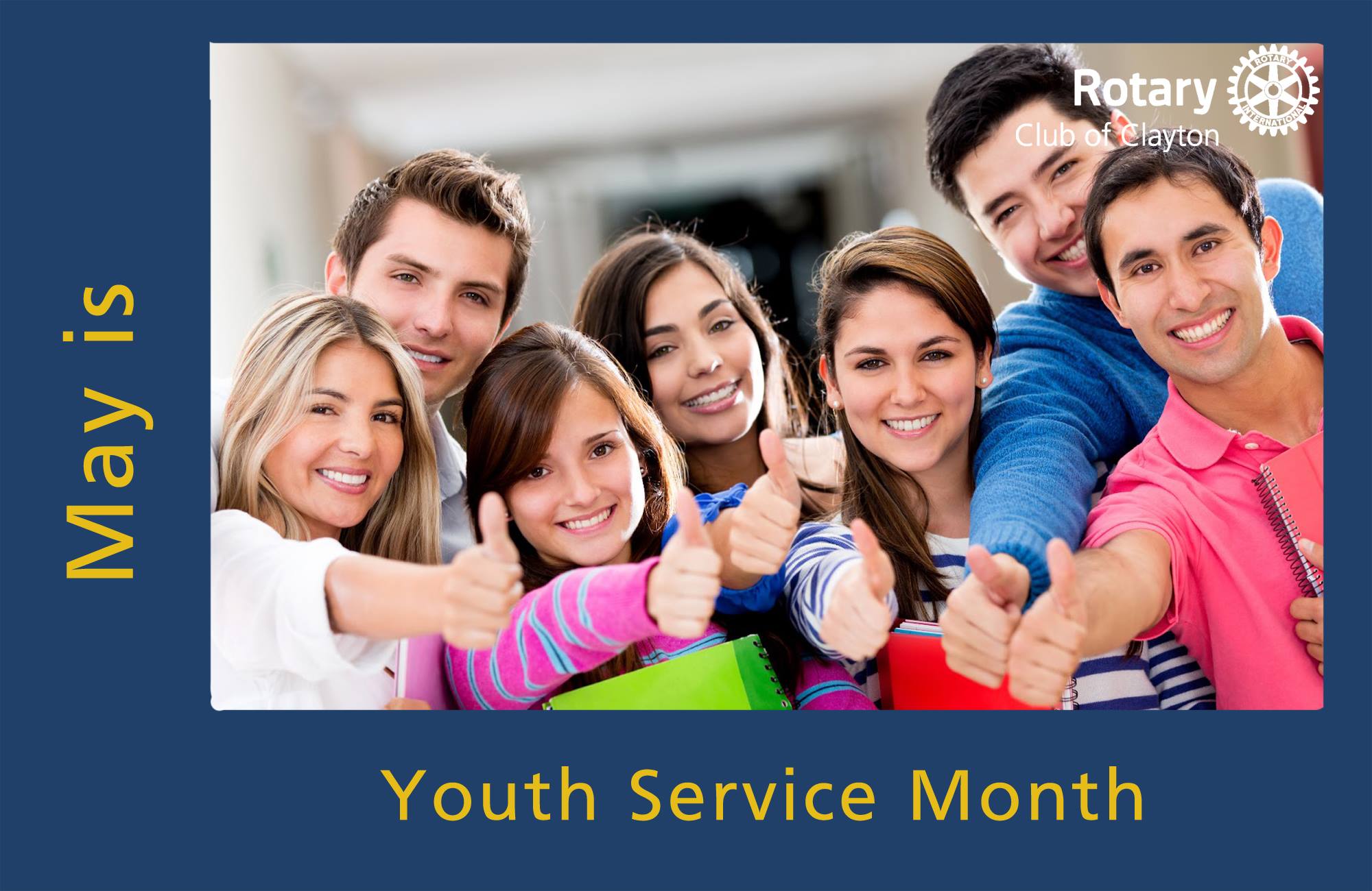 May is Youth Service Month May is Youth Service Month