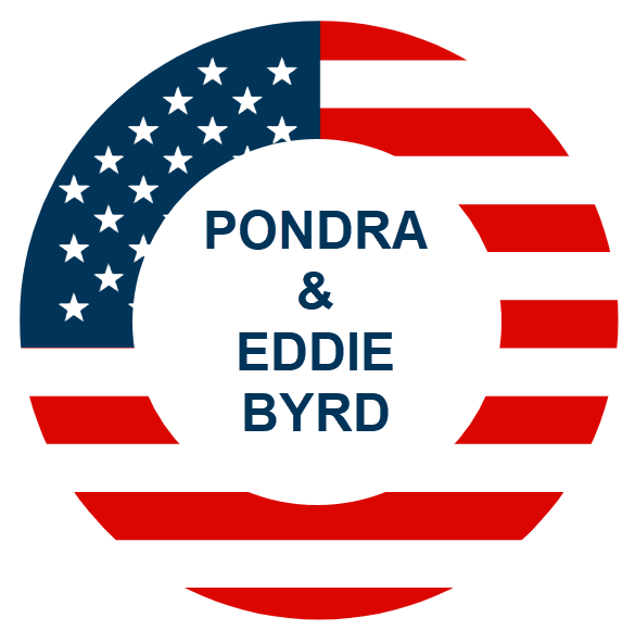 Pondra & Eddie Byrd - 2024 Platinum JoCo Flags for Heroes Sponsor